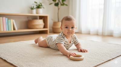 La motricité libre : laisser l'enfant découvrir ses propres capacités.