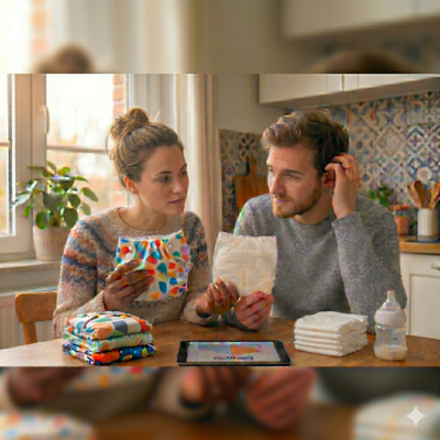 Couches lavables vs jetables : Le grand match